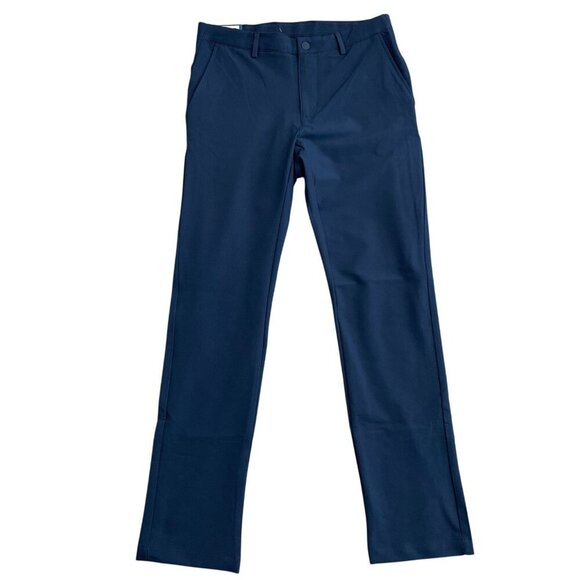 NEW Greg Norman Men's 30x32 Blue Stretch Performance Tech Pants Waistband - Picture 5 of 8